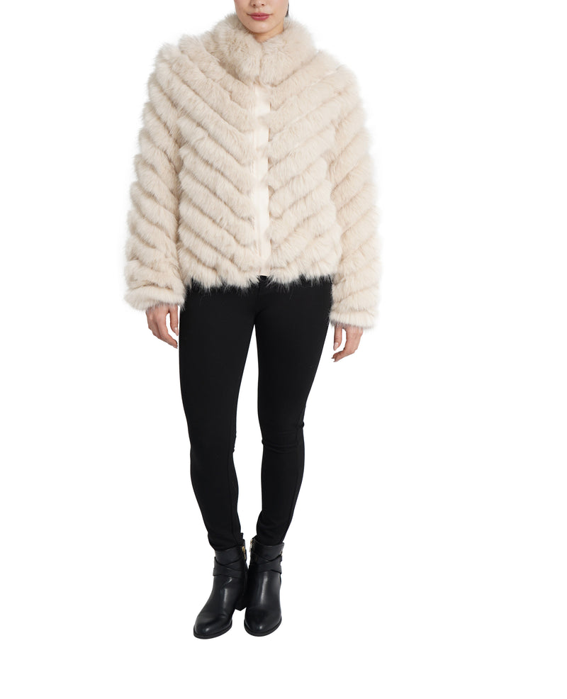 Julissa Faux Fur Reversible Jacket