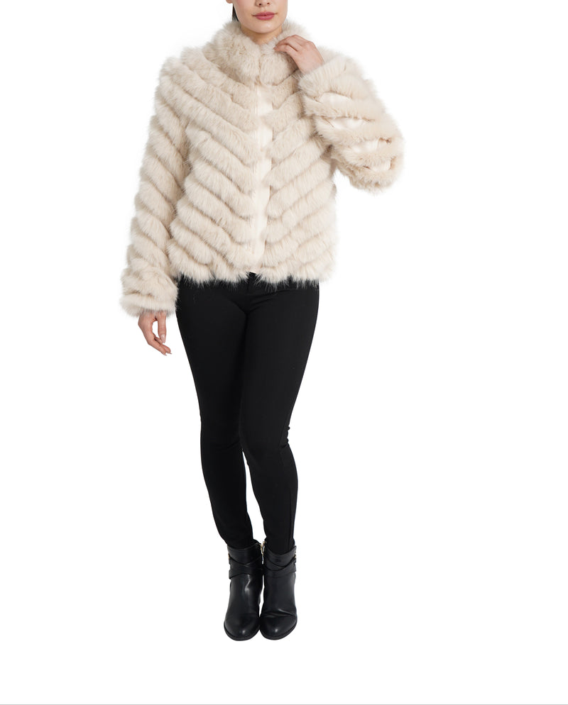 Julissa Faux Fur Reversible Jacket