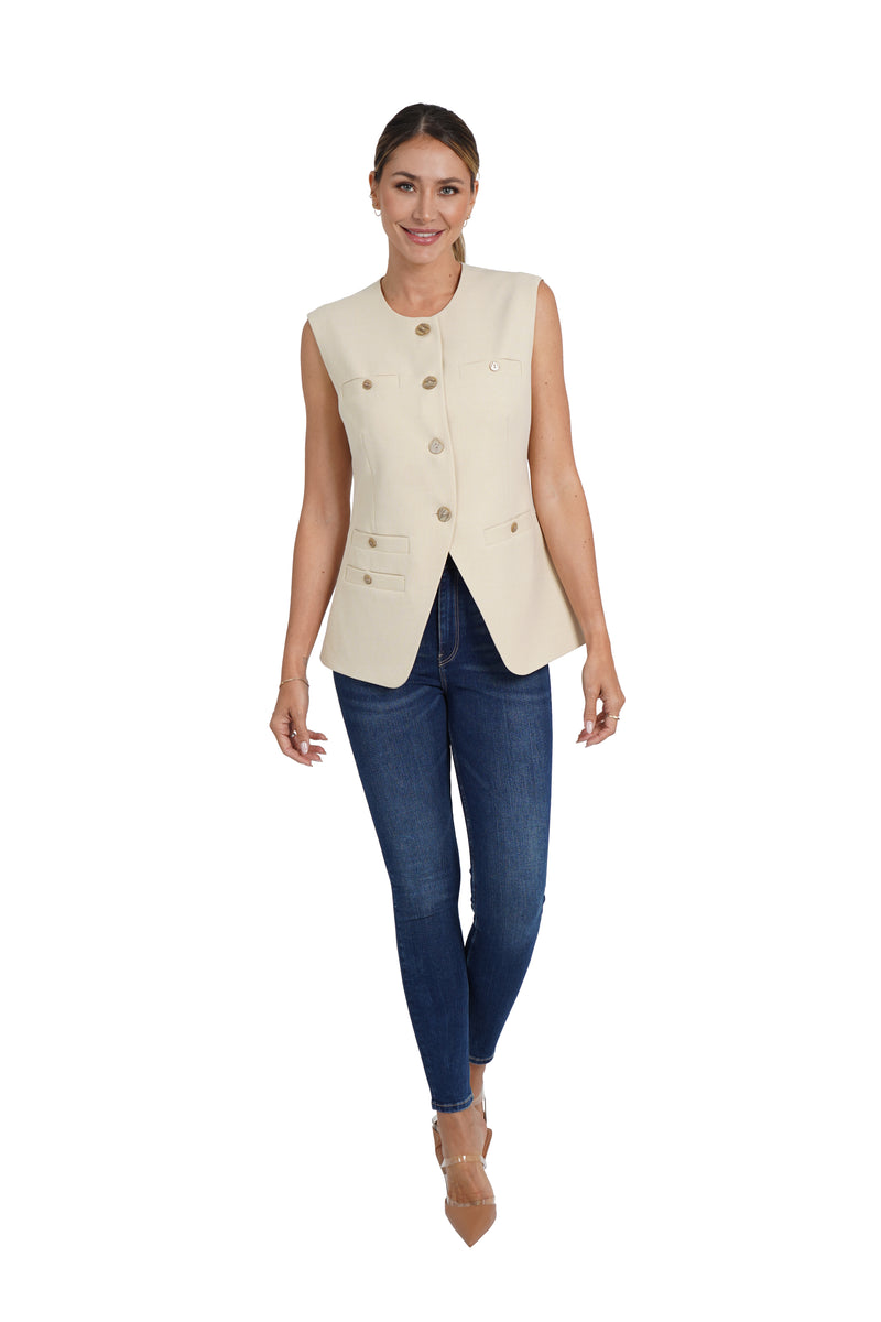 Hailey Woven Vest