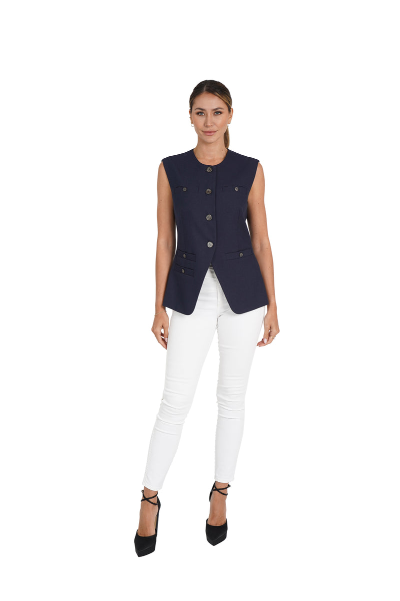 Hailey Woven Vest