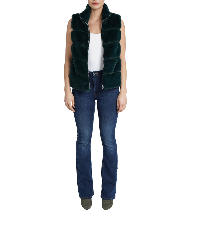 Vince Faux Fur Vest