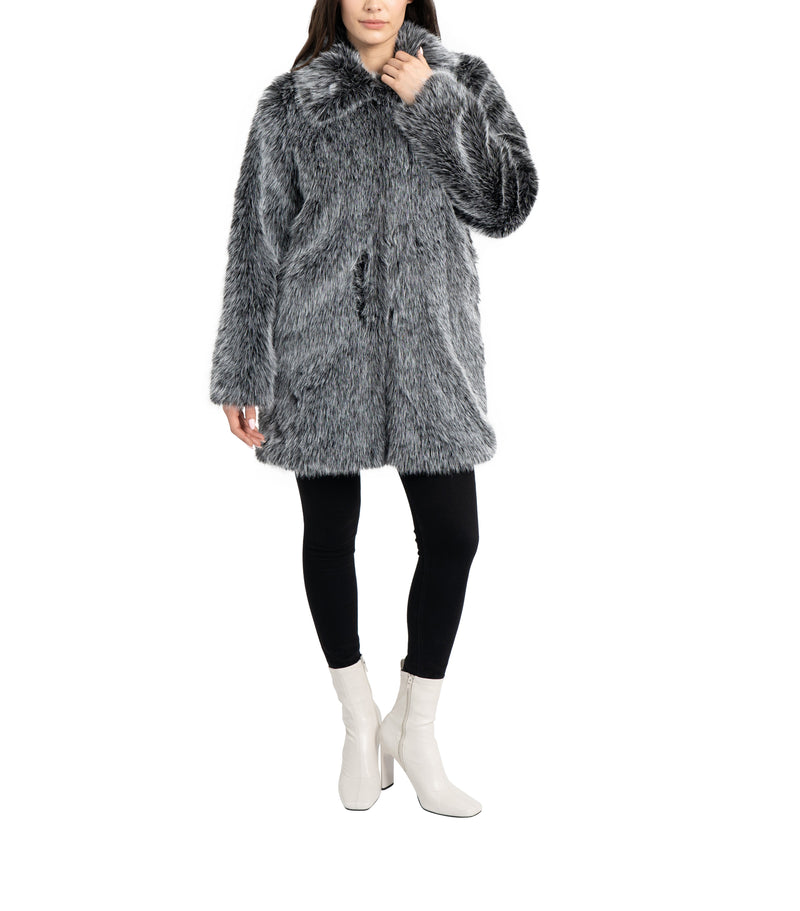 Victoria Faux Fur Coat
