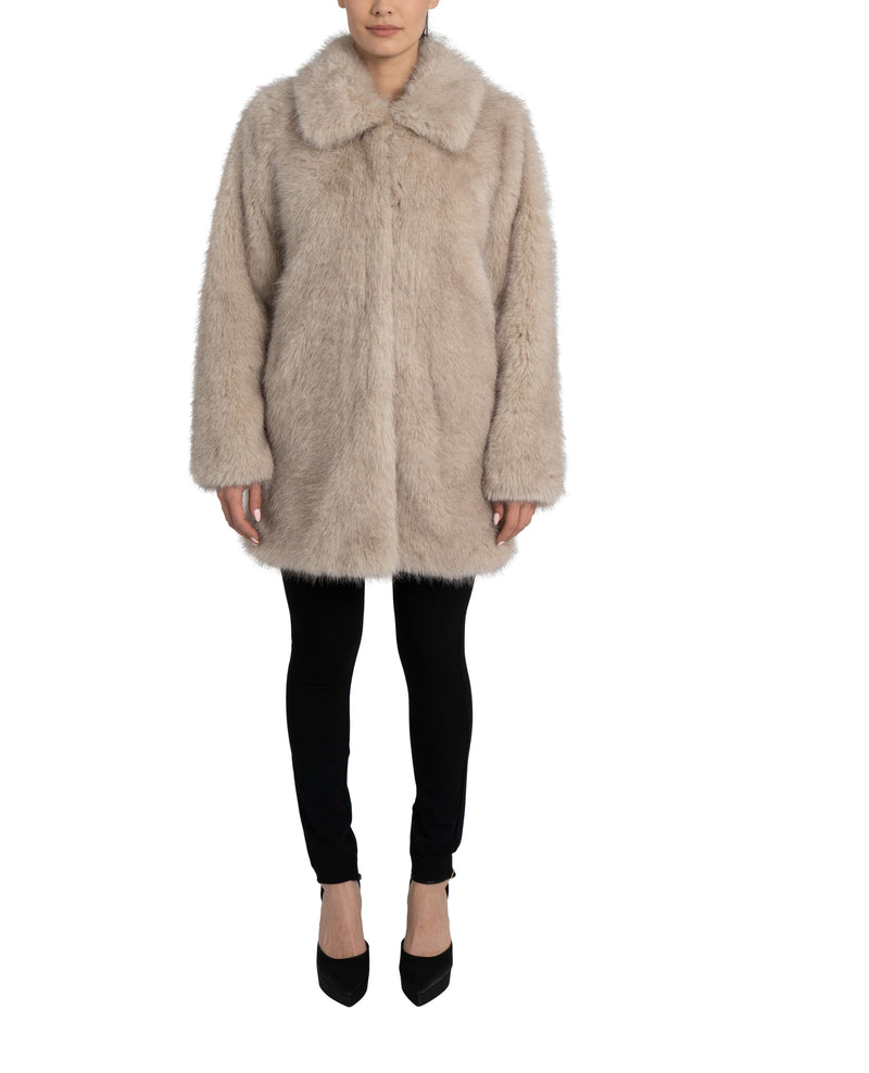 Victoria Faux Fur Coat