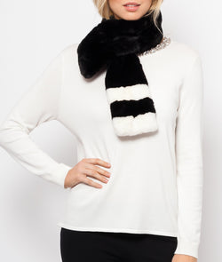 Love Token Judith Faux Fur Scarf