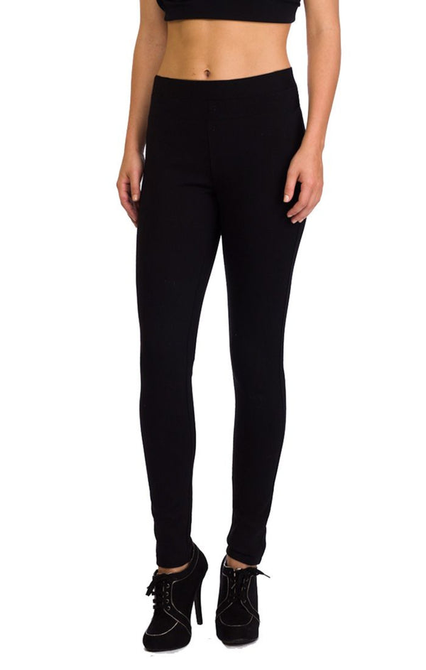 Love Token Paris Ponte Fitted Leggings 2