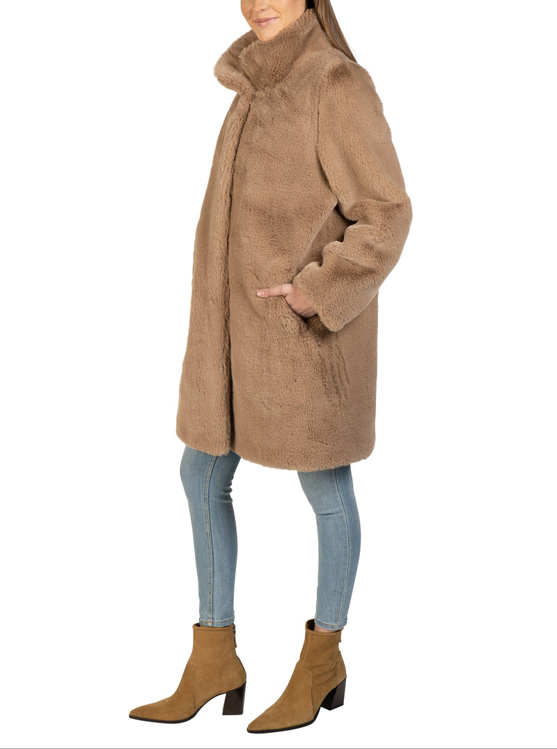 Love Token Turner Faux Fur Coat 4