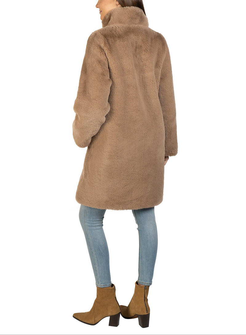 Love Token Turner Faux Fur Coat 5