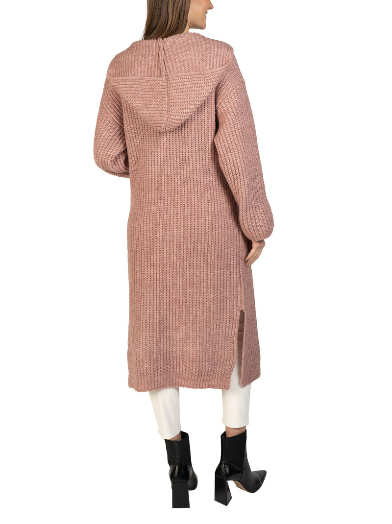Love Token Long Hooded Cardigan 5