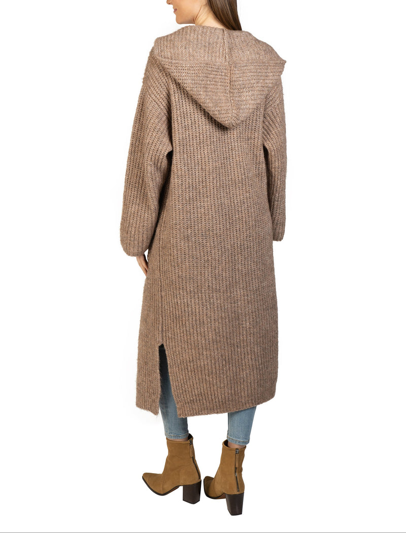 Love Token Long Hooded Cardigan 9