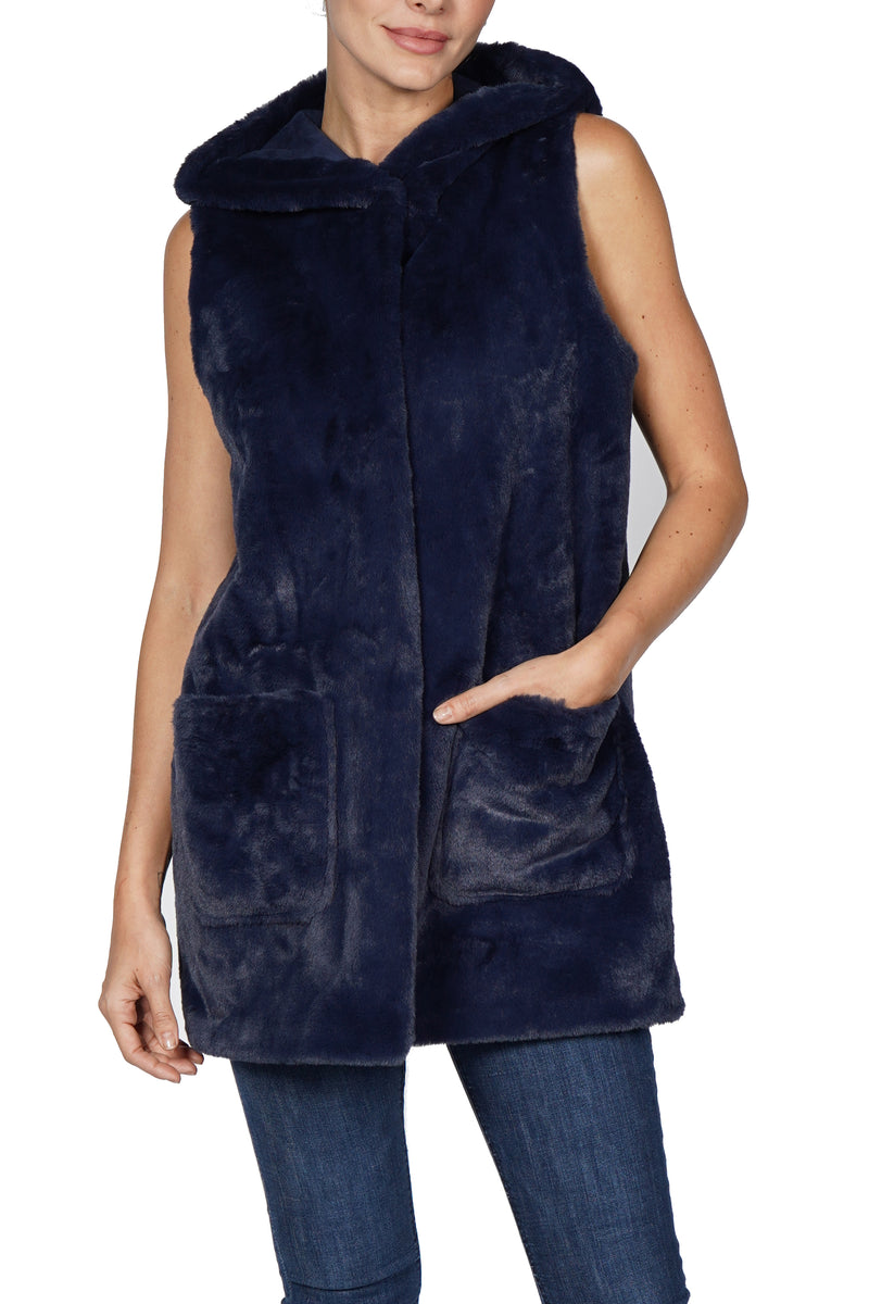 Love Token - Carl Faux Fur Vest