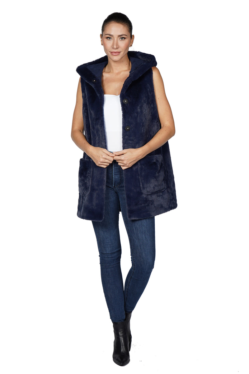 Love Token - 2 Carl Faux Fur Vest