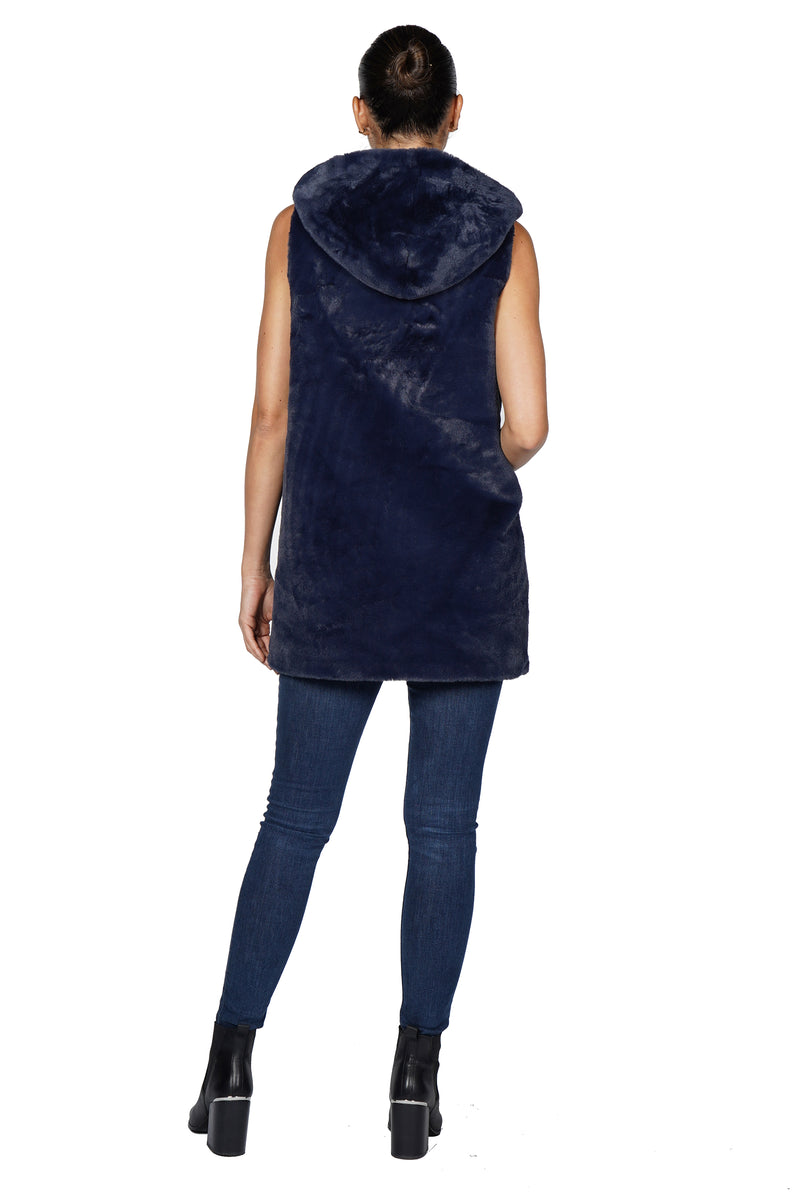 Love Token -5 Carl Faux Fur Vest